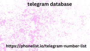 telegram database