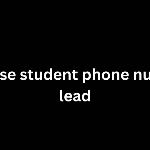 chinese student phone number lead