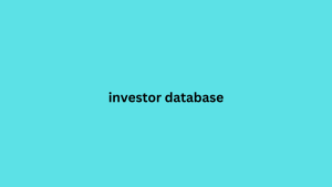 investor database 