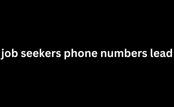 job seekers phone numbers lead