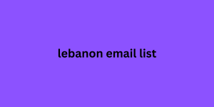 lebanon email list