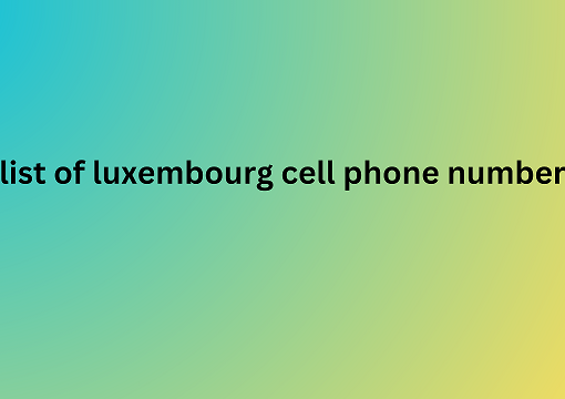 list of luxembourg cell phone number